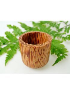 Vietnam Kokosholz Eierbecher Schnapsglas 8 cm = Code Y