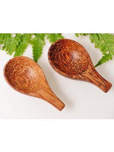 Vietnam Kokosholz Mehll&ouml;ffel 15 cm = Code Z