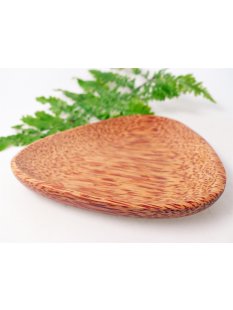 Vietnam Kokosholz Teller / Tablet Jian 15 cm = Code D