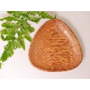 Vietnam Kokosholz Teller / Tablet Jian 15 cm = Code D