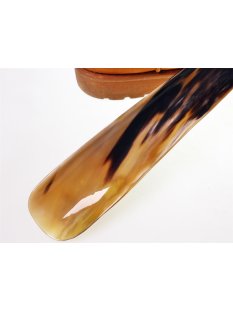 Horn Schuhanzieher / Schuhl&ouml;ffel 35 cm = Code I