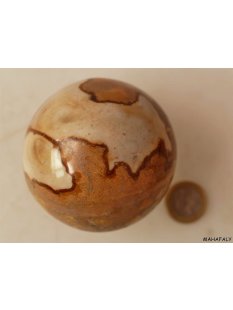 KJ24 Jaspis polychrom Kugel Madagaskar 450 g D 7 cm