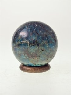 KAp02 Apatit Kugel Madagaskar 440 g D 63 mm