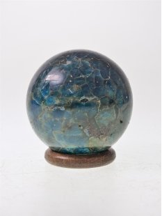 KAp02 Apatit Kugel Madagaskar 440 g D 63 mm