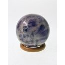 KAme04 Chevron Amethyst Kugel Madagaskar 460g; D: 69 mm