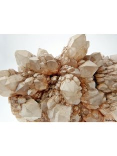 KS111 Ananas Quarz Stufe wei&szlig;er Milchquarz 2480 g 230 mm