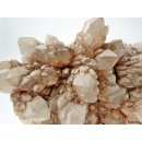 KS111 Ananas Quarz Stufe wei&szlig;er Milchquarz 2480 g 230 mm