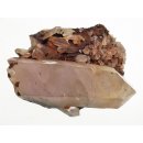 KS104 Bergkristall H&auml;matit Formation Stufe Madagaskar 670 g 170 mm