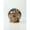 KOB01 Opal braun Kugel Madagaskar 410 g D 69 mm