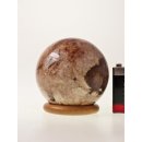 KOB02 Opal braun Kugel Madagaskar 420 g D 70