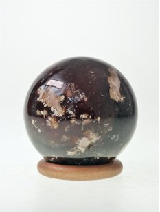 KOB03 Opal braun Kugel Madagaskar 510 g D 72