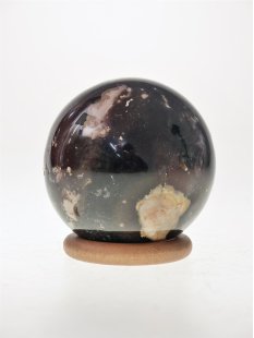 KOB03 Opal braun Kugel Madagaskar 510 g D 72