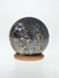 KOB03 Opal braun Kugel Madagaskar 510 g D 72