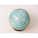 KAmaz01 Amazonit Kugel Madagaskar 580 g D 73 mm