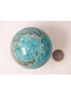KAmaz02 Amazonit Kugel Madagaskar 530 g D 72 mm