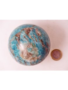 KAmaz02 Amazonit Kugel Madagaskar 530 g D 72 mm