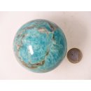 KAmaz02 Amazonit Kugel Madagaskar 530 g D 72 mm
