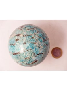 KAmaz03 Amazonit Kugel Madagaskar 510 g D 72 mm