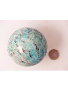 KAmaz03 Amazonit Kugel Madagaskar 510 g D 72 mm