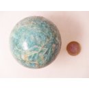KAmaz04 Amazonit Kugel Madagaskar 490 g D 70 mm