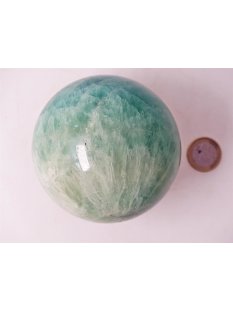 KFlo 03 Flourit Kugel Madagaskar 1A Qualit&auml;t 915 g D: 81 mm