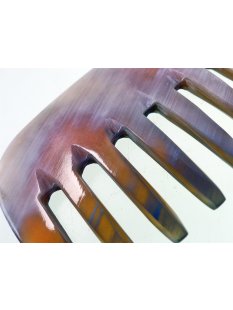 1 x Hornkamm Damen Entklettkamm Griffkamm Waltraud 21 x 4,5 cm sehr grob und stabil = Code F