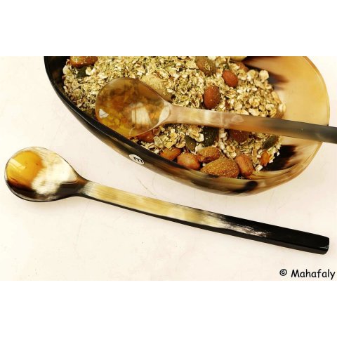 Horn Cocktaill&ouml;ffel 19 cm = Code B