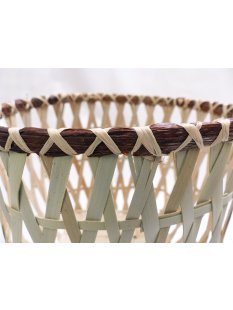 Rattan Tischkorb AYMAN rund Set 3 St&uuml;ck D: 20/17/15 cm Preiscode B