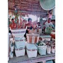 Rattan Tischkorb AYMAN rund Set 3 St&uuml;ck D: 20/17/15 cm Preiscode B