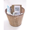 Rattan Papierkorb SEFU rund D: 24 cm Preiscode C