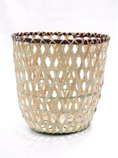 Rattan Papierkorb HAMADI rund D: 32 cm Preiscode Z