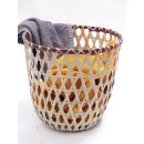 Rattan Papierkorb HAMADI rund D: 32 cm Preiscode Z