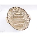 Rattan W&auml;schekorb NAGIB rund D: 40 cm Preiscode E