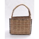 Rattan Tragekorb AUSAR 33 cm Preiscode wei&szlig;