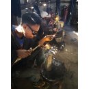 1 St&uuml;ck &Ouml;lfass Blech Deko Baobab 23 - 28 cm Preiscode G