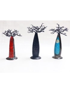 1 St&uuml;ck &Ouml;lfass Blech Deko Baobab 32-40 cm...