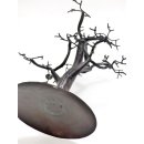 1 St&uuml;ck &Ouml;lfass Blech Deko Laubbaum 30 cm Preiscode H