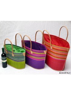 Raffia Bast Raphia Korb Pirogge PM Farbmix 45 cm = Code blau