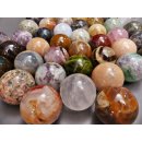 38 Edelsteinkugeln 7,80 &euro; pro St.Kollektion aus Madagaskar  &Oslash; 40 mm f&uuml;r Solit&auml;rspiel