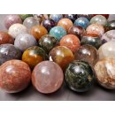 38 Edelsteinkugeln 15,80 pro St. Kollektion aus Madagaskar &Oslash; 50 mm f&uuml;r Solit&auml;rspiel