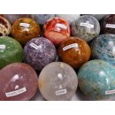 38 Edelsteinkugeln 25,00 &euro; pro St.Kollektion aus Madagaskar  &Oslash;  60 mm f&uuml;r Solit&auml;rspiel