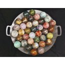 38 Edelsteinkugeln 39,00 &euro; pro St. Kollektion aus Madagaskar  &Oslash;  80 mm f&uuml;r Solit&auml;rspiel
