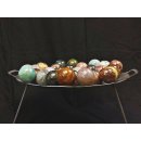 38 Edelsteinkugeln 39,00 &euro; pro St. Kollektion aus Madagaskar  &Oslash;  80 mm f&uuml;r Solit&auml;rspiel