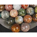 38 Edelsteinkugeln 39,00 &euro; pro St. Kollektion aus Madagaskar  &Oslash;  80 mm f&uuml;r Solit&auml;rspiel