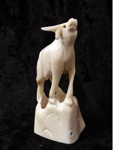 Knochenfigur Rind B&uuml;ffel 12-14 cm = Code F