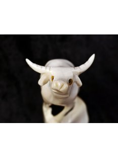 Knochenfigur Rind B&uuml;ffel 12-14 cm = Code F