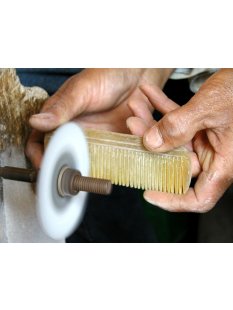 1 x Hornkamm Herrenkamm Achim3, 14 cm  fein bis mittel = Code C