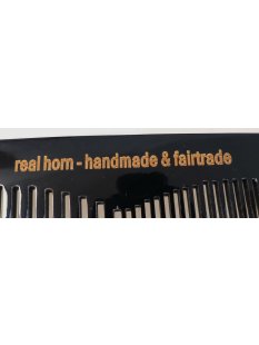 1 x Hornkamm Herrenkamm Achim3, 14 cm  fein bis mittel = Code C