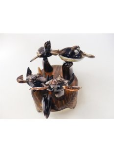Horn Figurengruppe Schildkr&ouml;tenschwarm 25 cm =  Code O