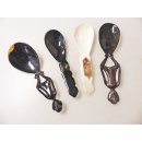 Hornl&ouml;ffel Zierl&ouml;ffel Griff als Figur 15 - 18 cm = Code D